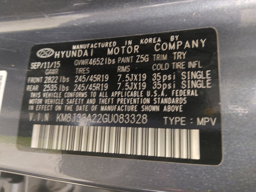 Used 2016 Hyundai Tucson Limited image 33