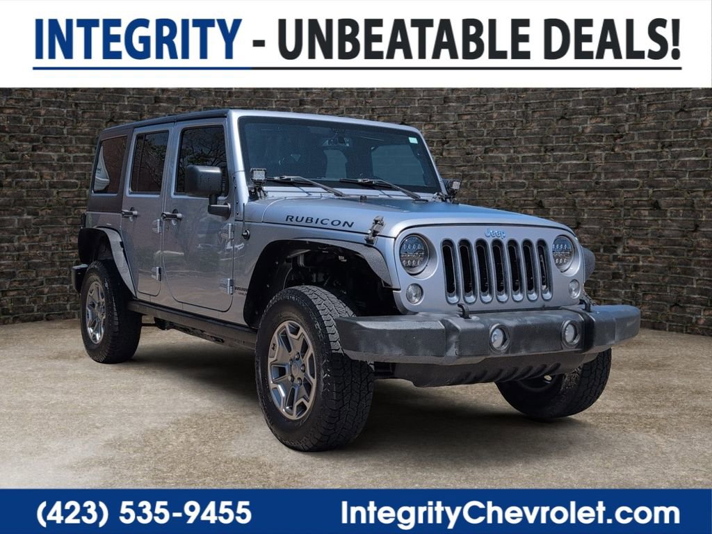 Used 2016 Jeep Wrangler Unlimited Rubicon w/ Connectivity Group AWD/4WD image 1