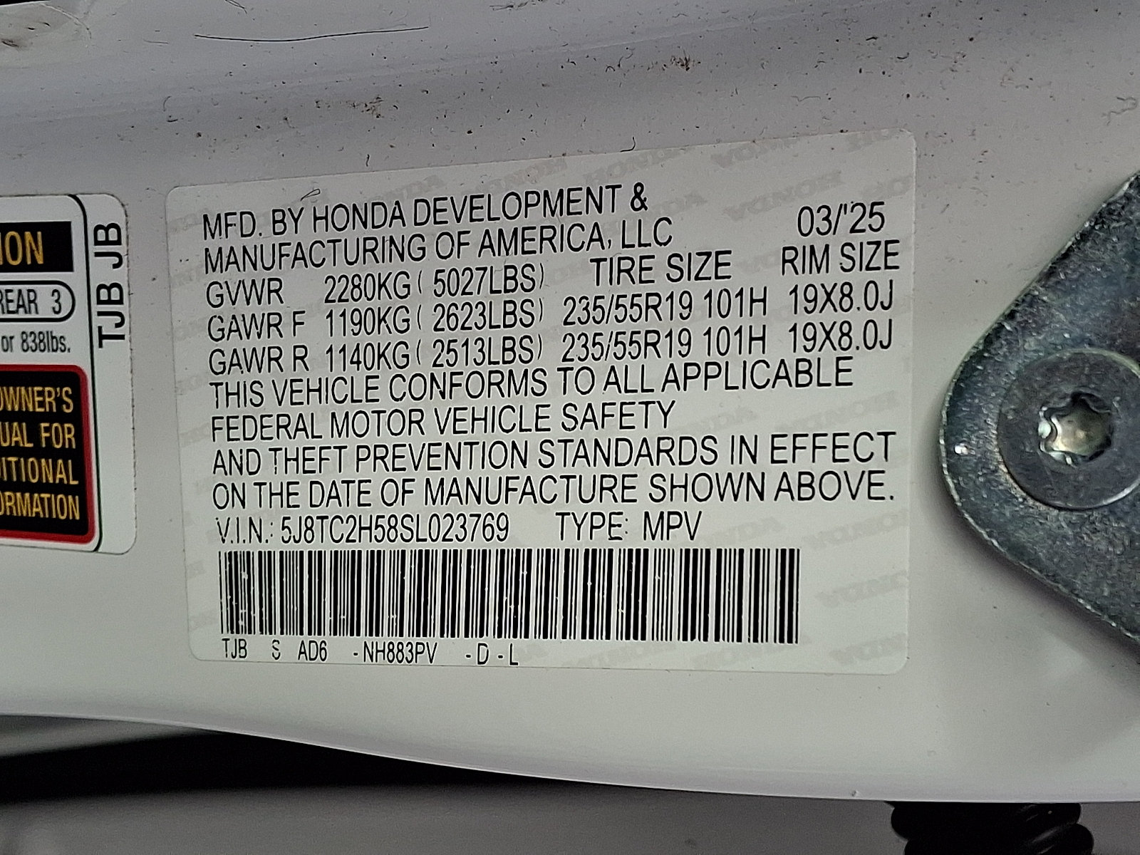 Certified 2025 Acura RDX w/ Technology Package AWD/4WD image 30