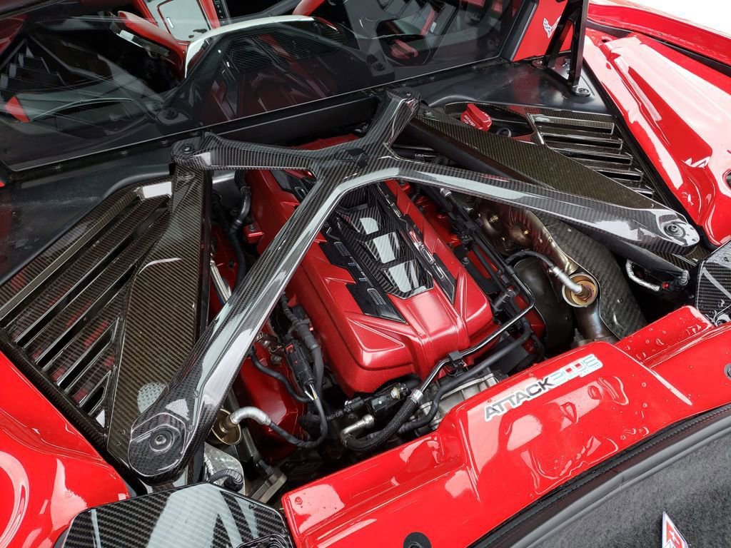 Used 2023 Chevrolet Corvette Stingray Premium Cpe w/ Engine Appearance Package image 22