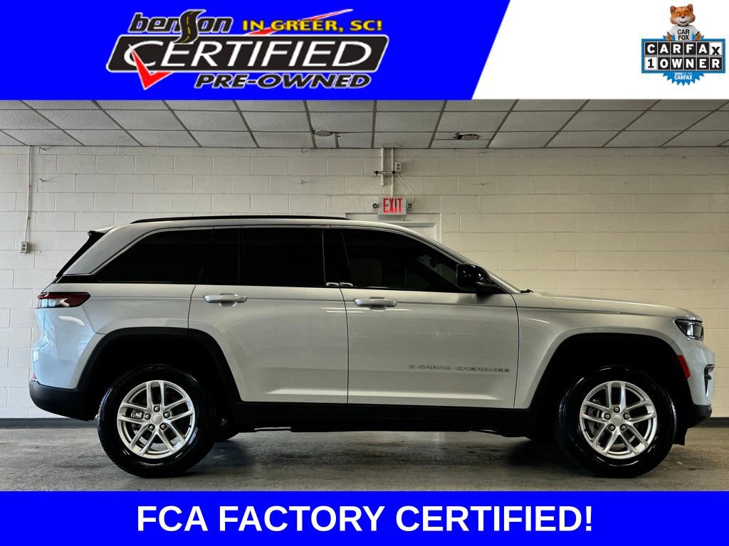 Certified 2025 Jeep Grand Cherokee Laredo X w/ Trailer Tow Package RWD image 1