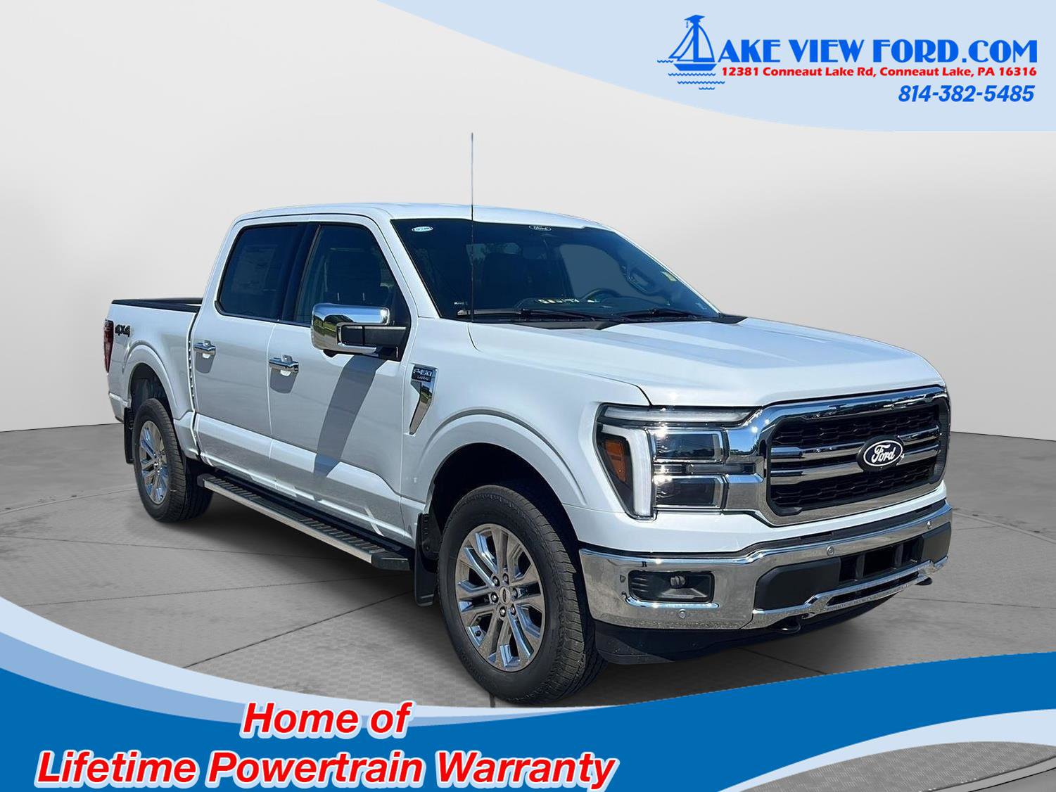 New 2025 Ford F150 Lariat w/ Equipment Group 501A Mid