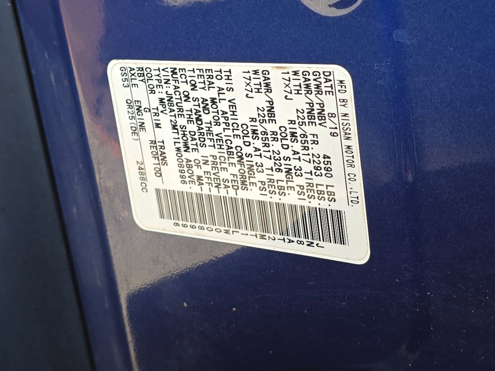 Used 2020 Nissan Rogue S image 38