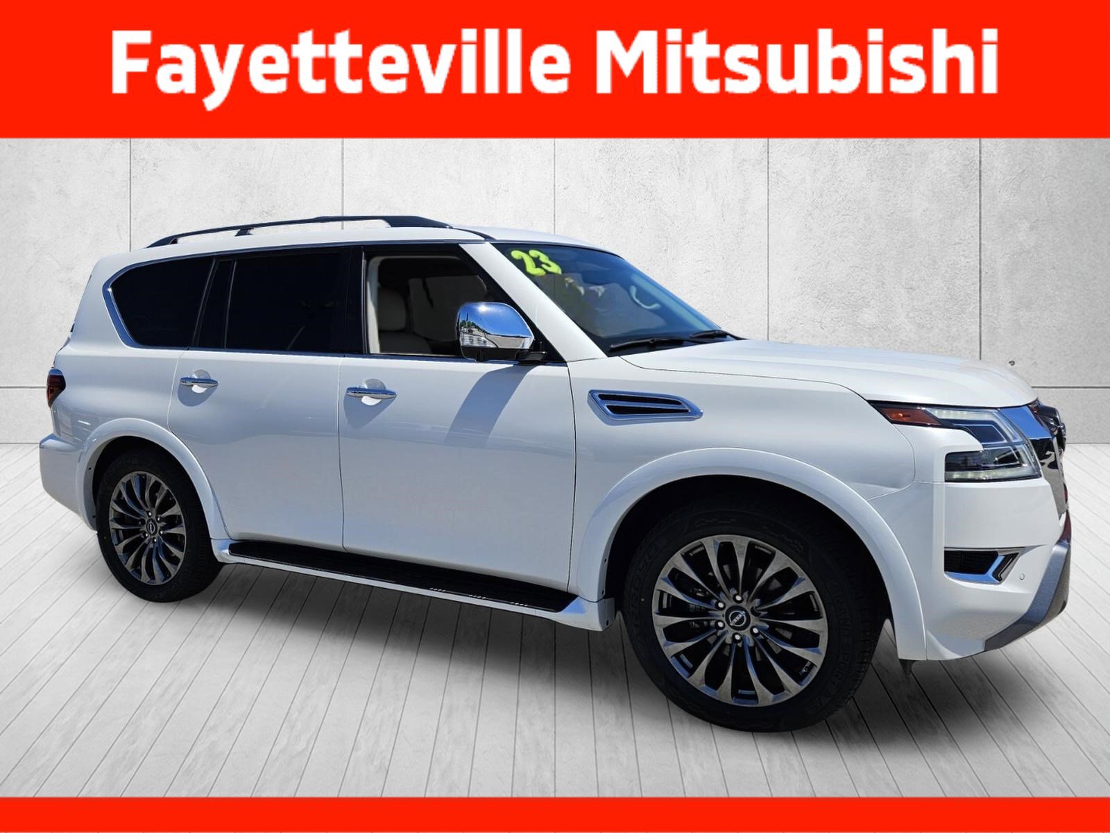 Used 2023 Nissan Armada Platinum w/ Captain's Chairs Package AWD/4WD image 1