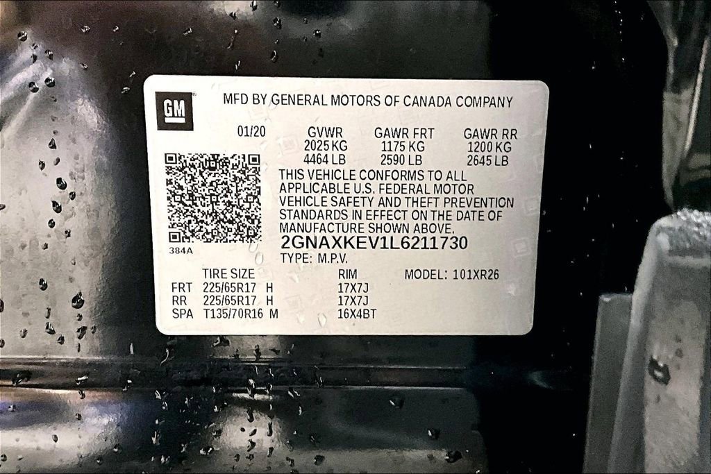 Used 2020 Chevrolet Equinox LT image 32