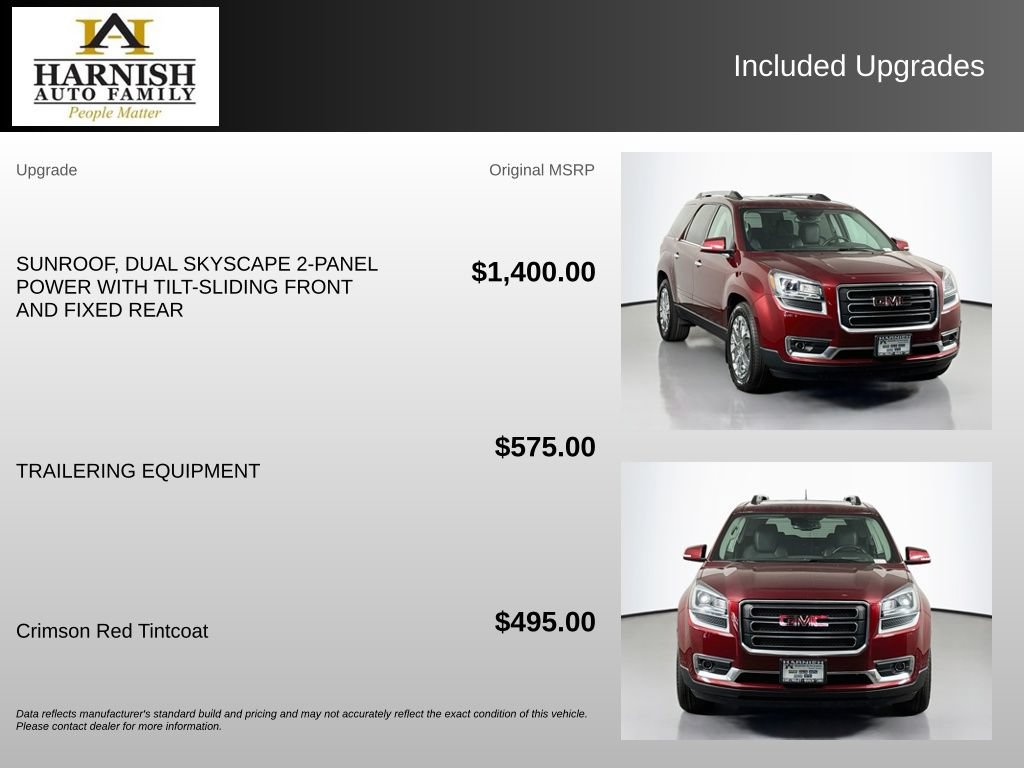 Used 2017 GMC Acadia Limited SLT AWD/4WD image 4