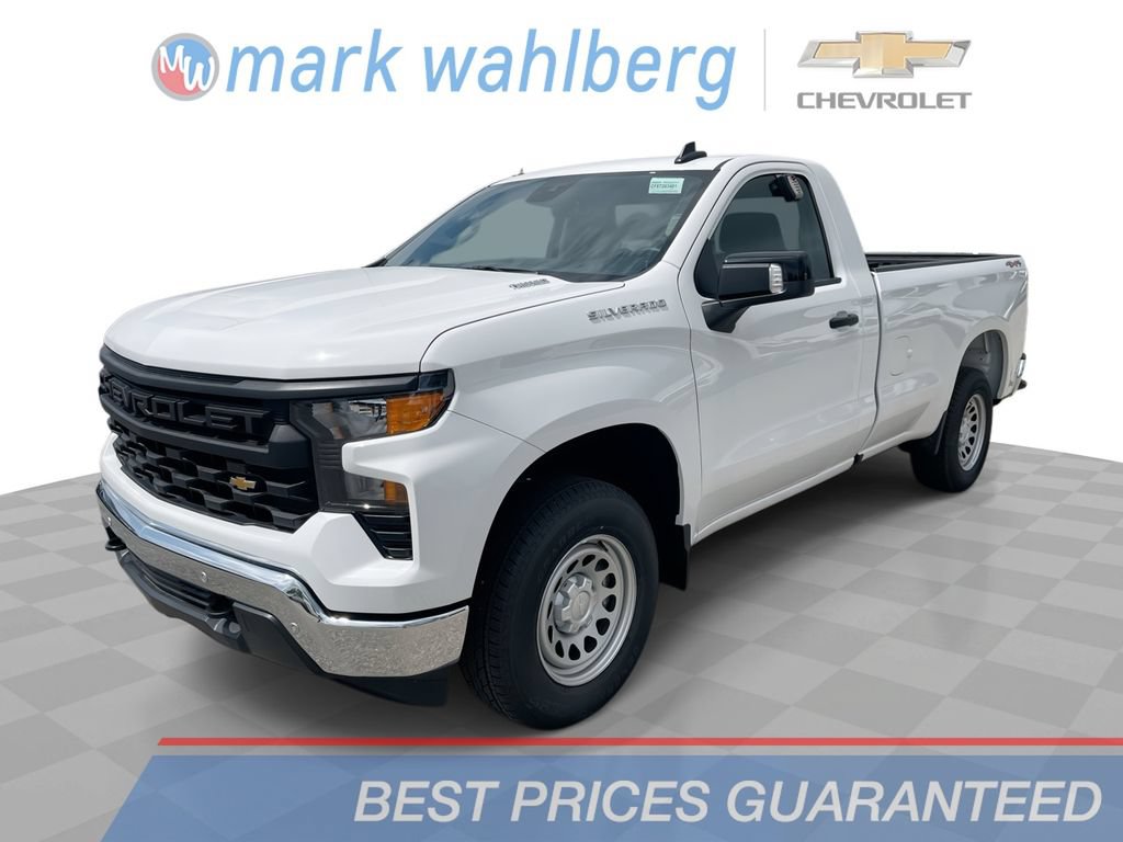 New 2026 Chevrolet Silverado 1500 W/T w/ WT Safety Package AWD/4WD image 1