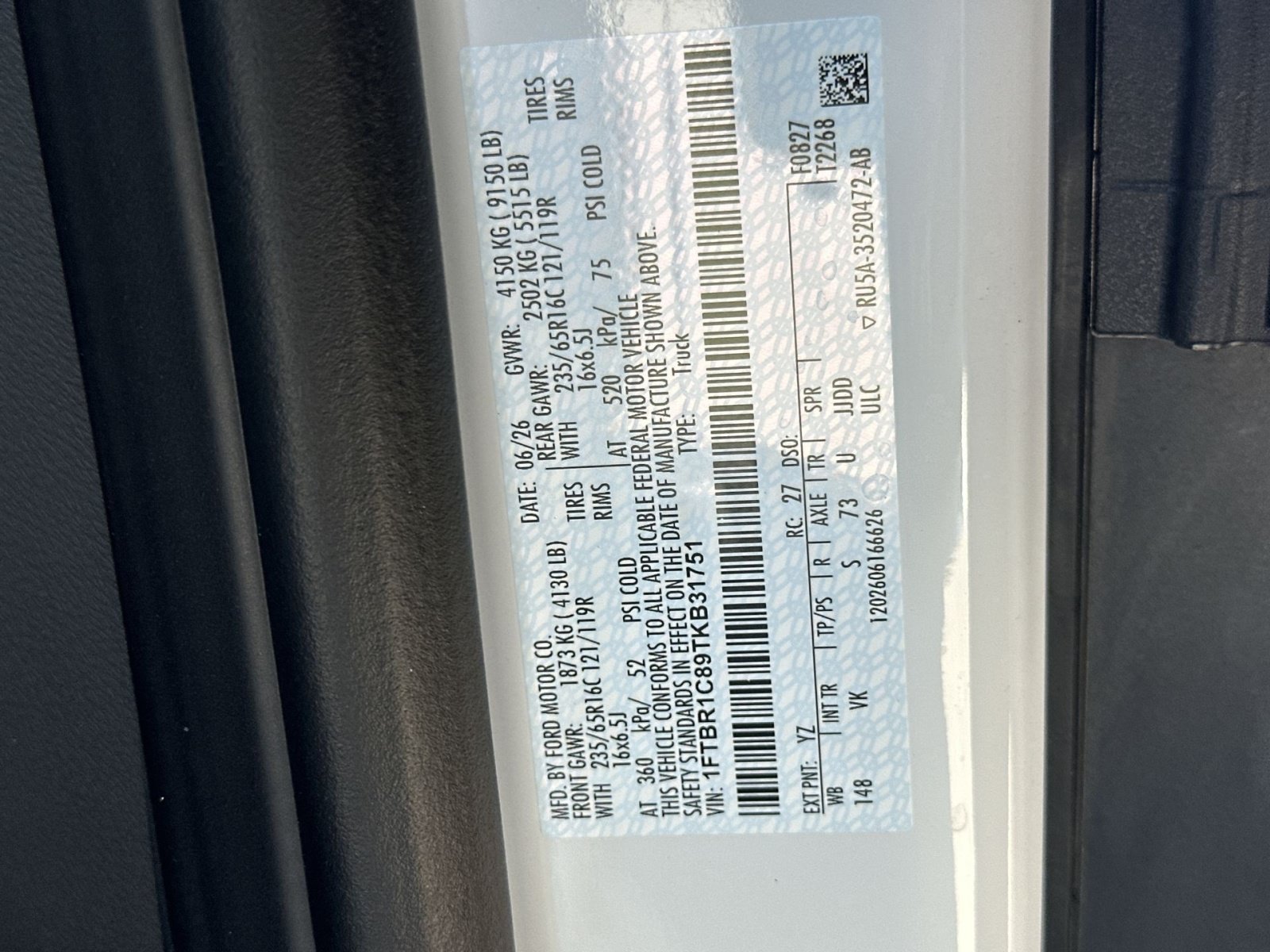 New 2026 Ford Transit 250 148 Medium Roof RWD image 35
