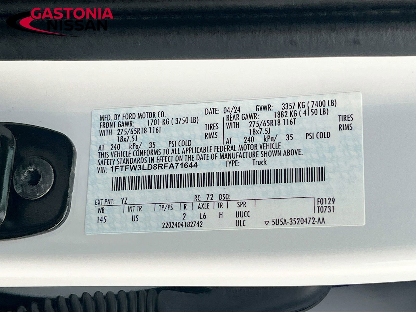 Used 2024 Ford F150 XLT w/ Mobile Office Package image 40