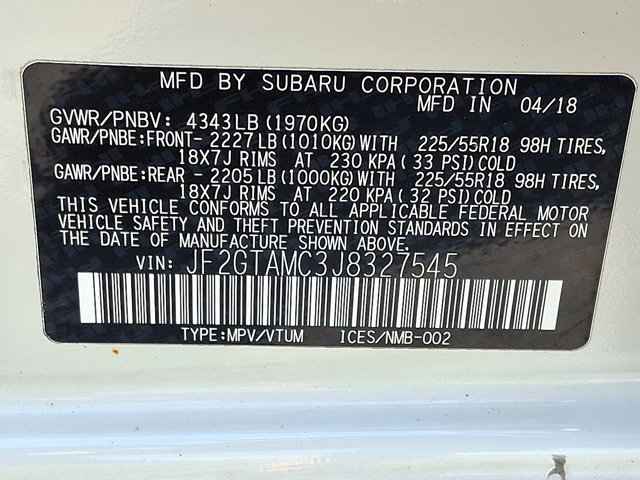 Used 2018 Subaru Crosstrek 2.0i Limited AWD/4WD image 28