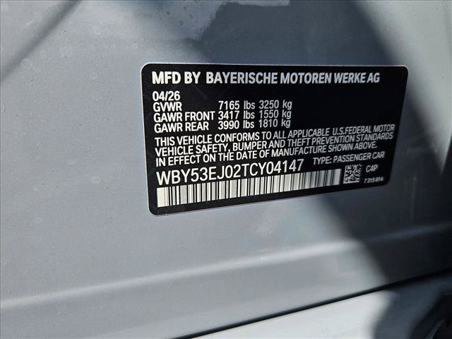 New 2026 BMW i7 xDrive60 AWD/4WD image 17