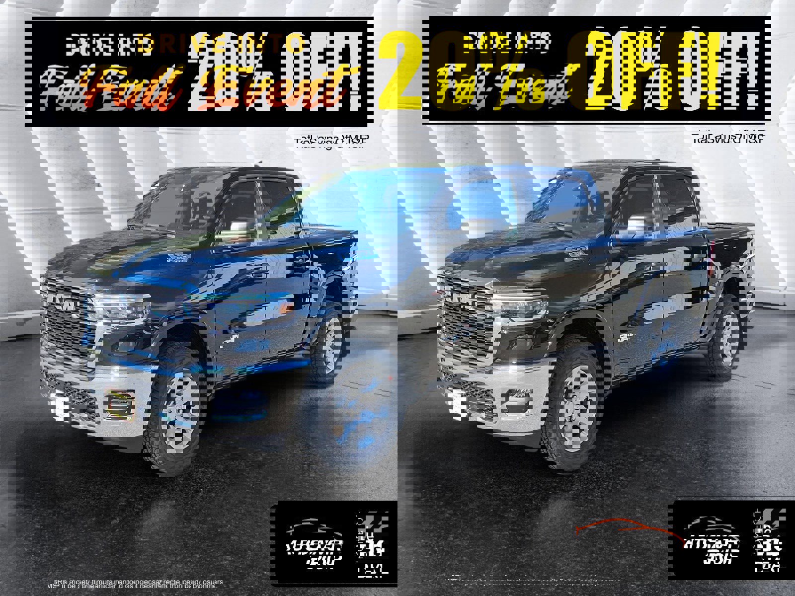 New 2025 RAM 1500 4x4 Crew Cab