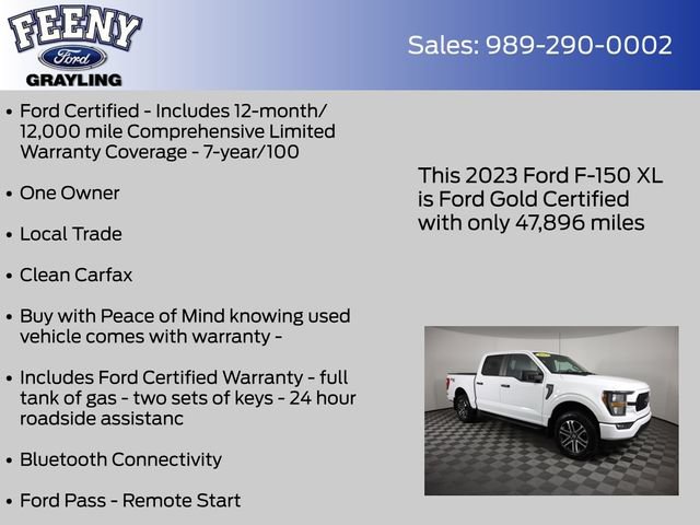 Certified 2023 Ford F150 XL w/ STX Appearance Package AWD/4WD image 5