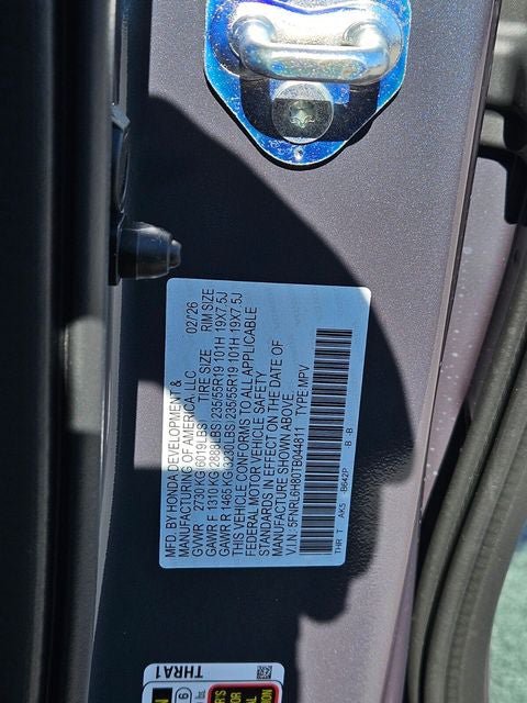 New 2026 Honda Odyssey Touring image 14