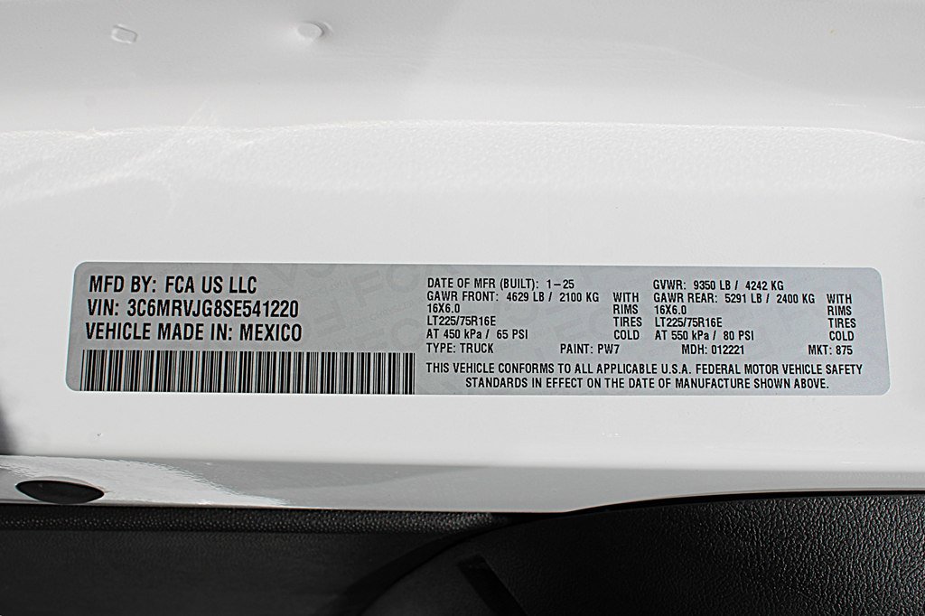 Used 2025 RAM ProMaster 3500 w/ Convenience Group image 34