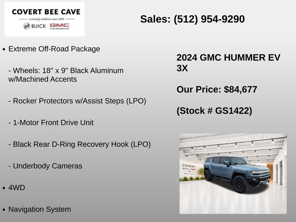 Used 2024 GMC Hummer EV 3X w/ Omega Edition AWD/4WD image 19