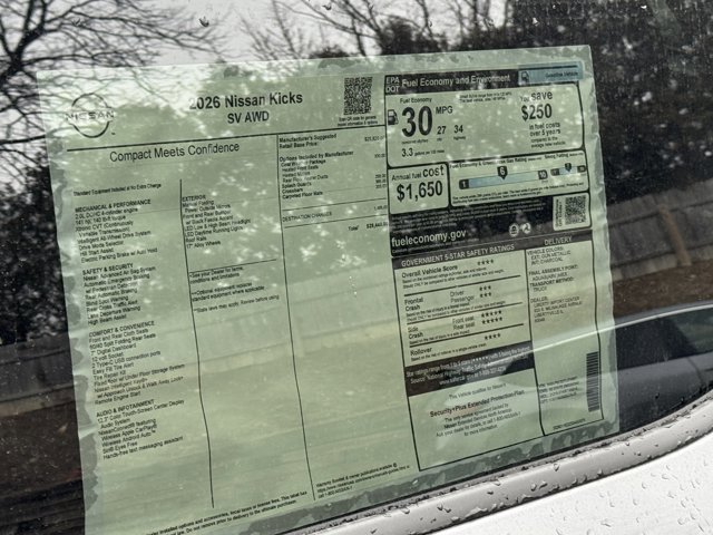 New 2026 Nissan Kicks SV w/ Cold Weather Package image 28