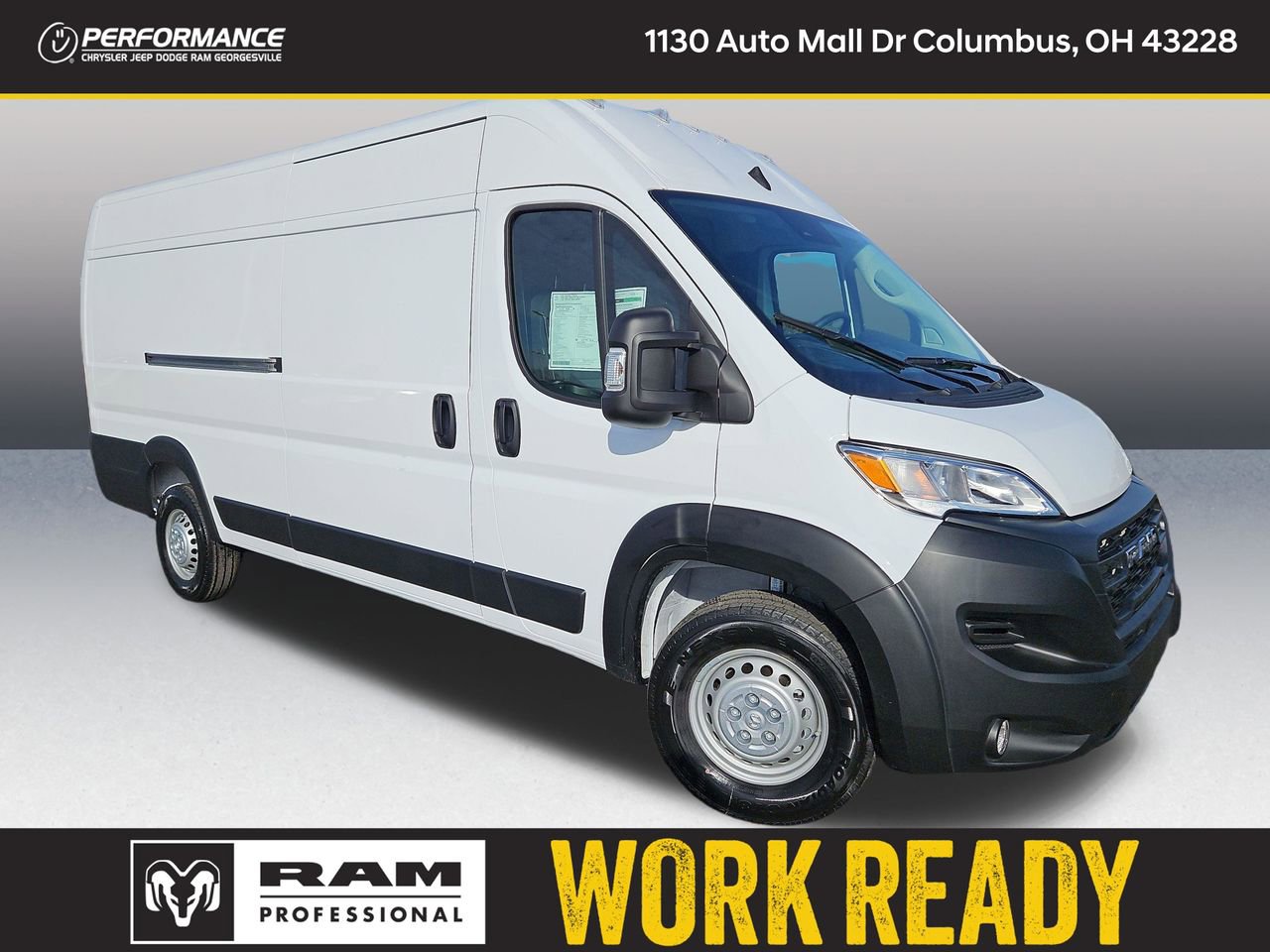 New 2026 RAM ProMaster 3500