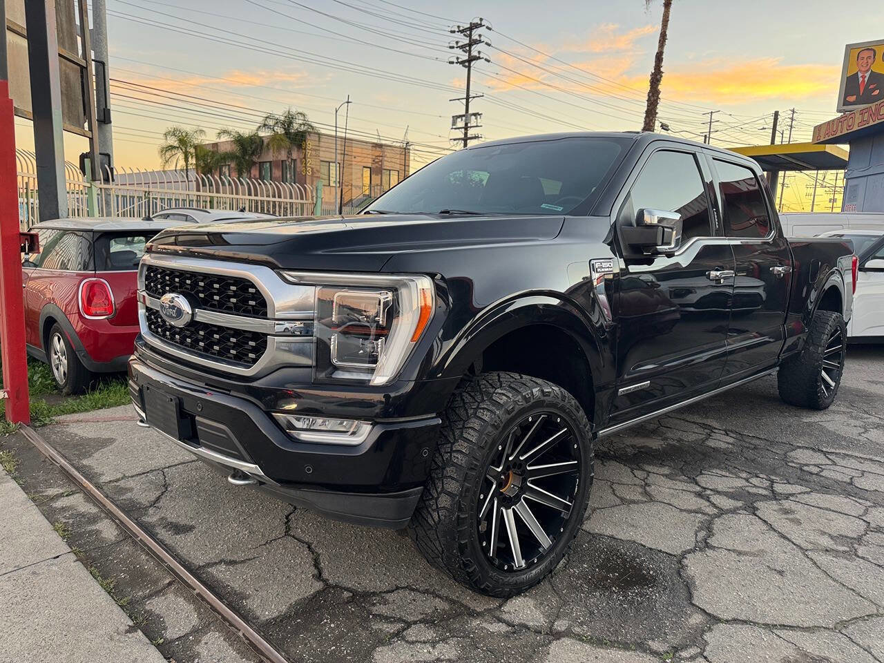 Used 2021 Ford F150 Platinum w/ Max Trailer Tow Package image 2