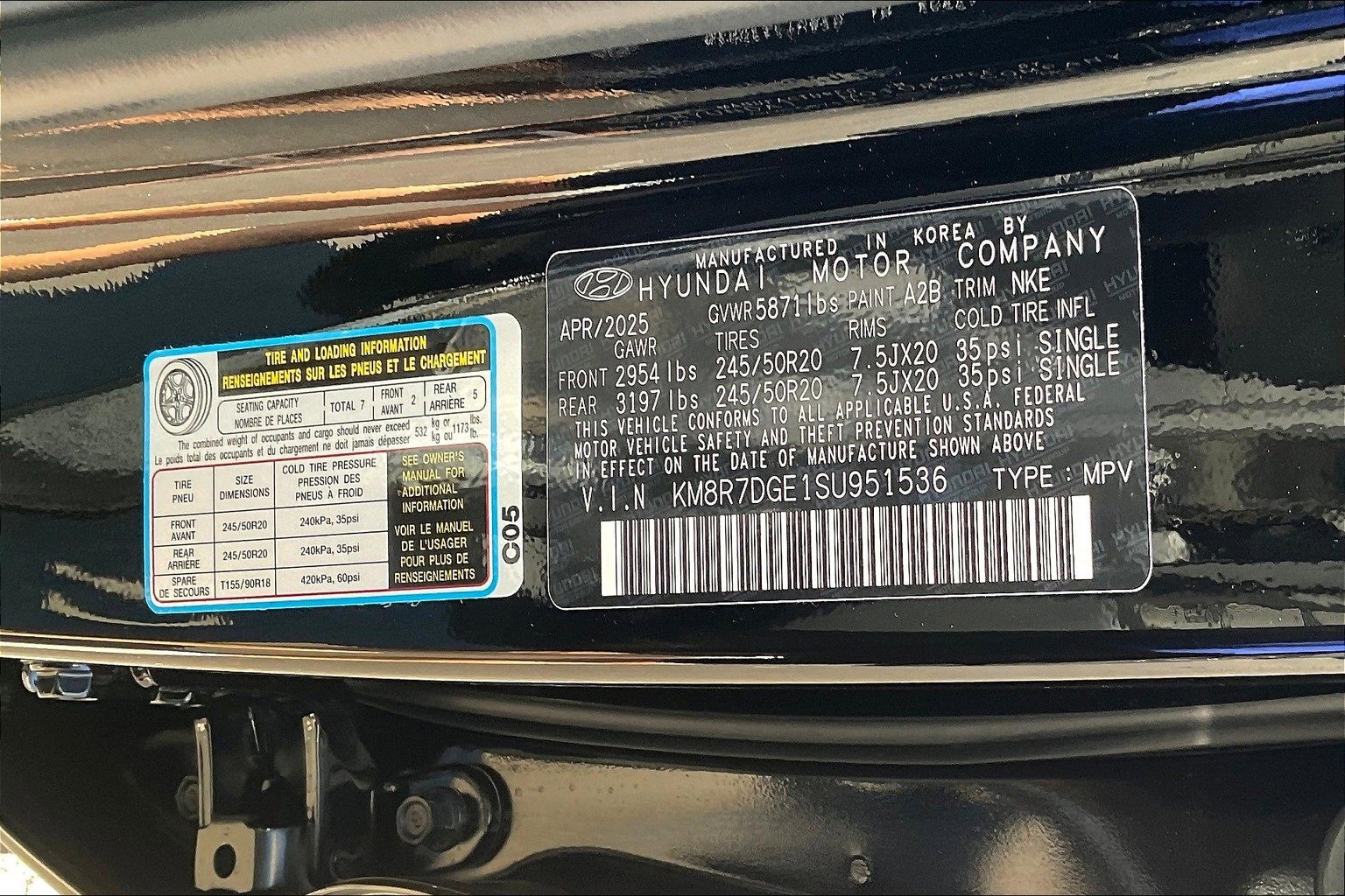 New 2025 Hyundai Palisade Calligraphy image 8