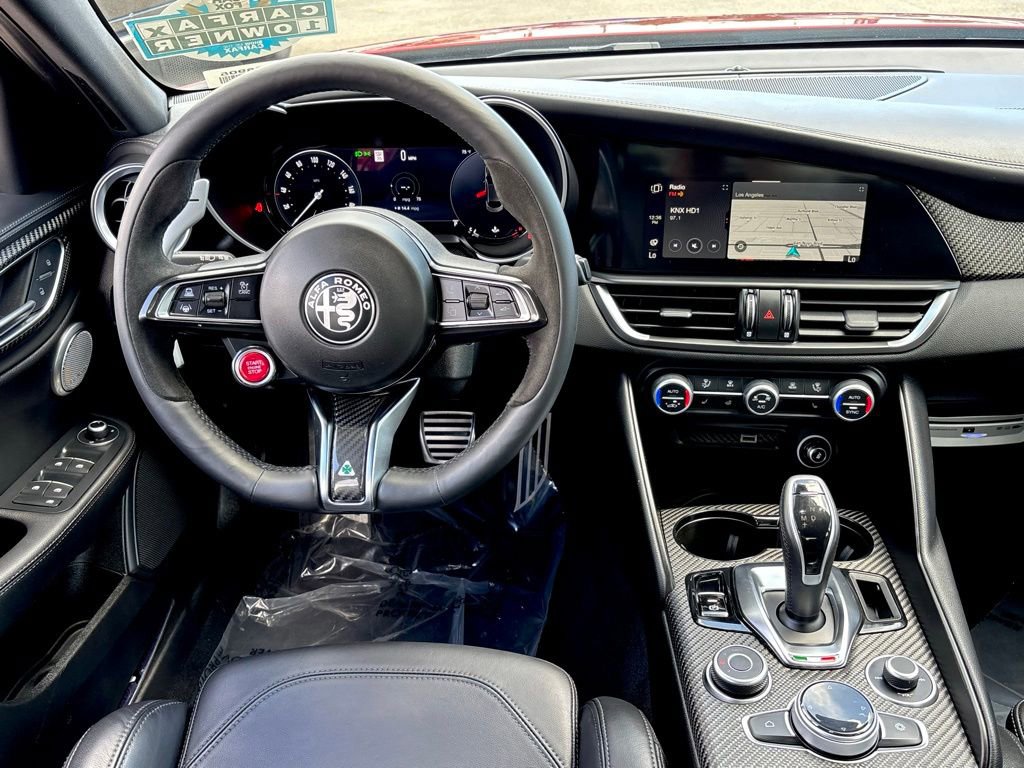Used 2024 Alfa Romeo Giulia Quadrifoglio w/ Active Assist Plus Package RWD image 26