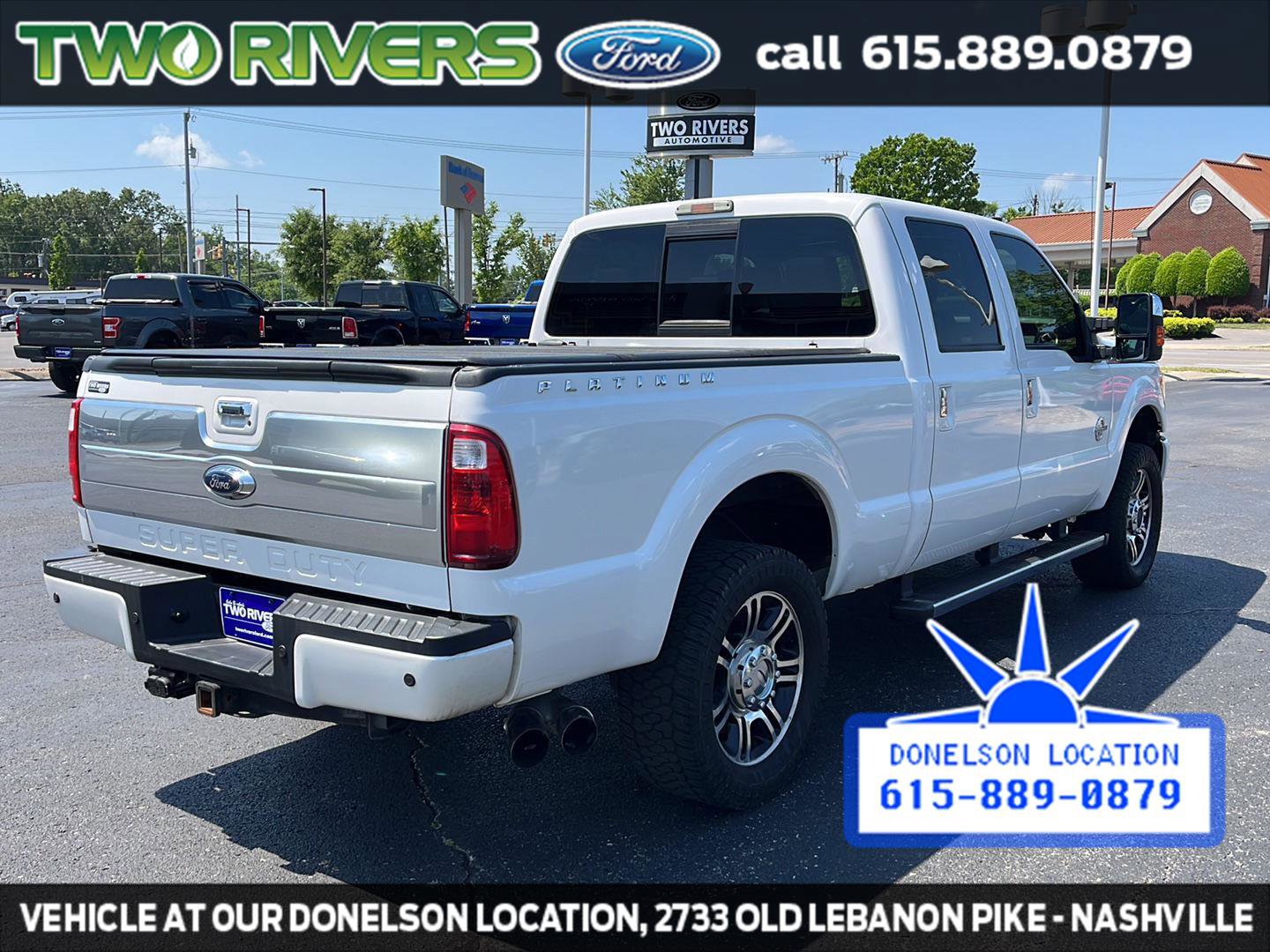 Used 2014 Ford F250 Platinum w/ FX4 Off-Road Package AWD/4WD image 16