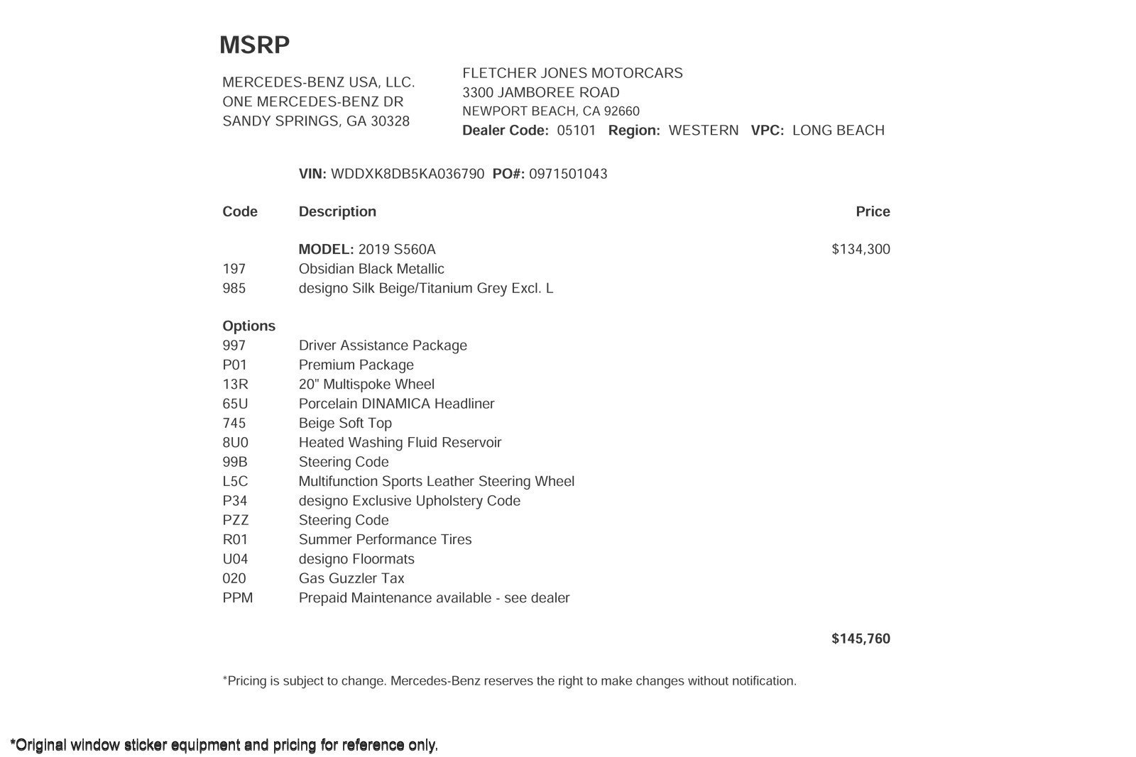 Used 2019 Mercedes-Benz S 560 Cabriolet image 2