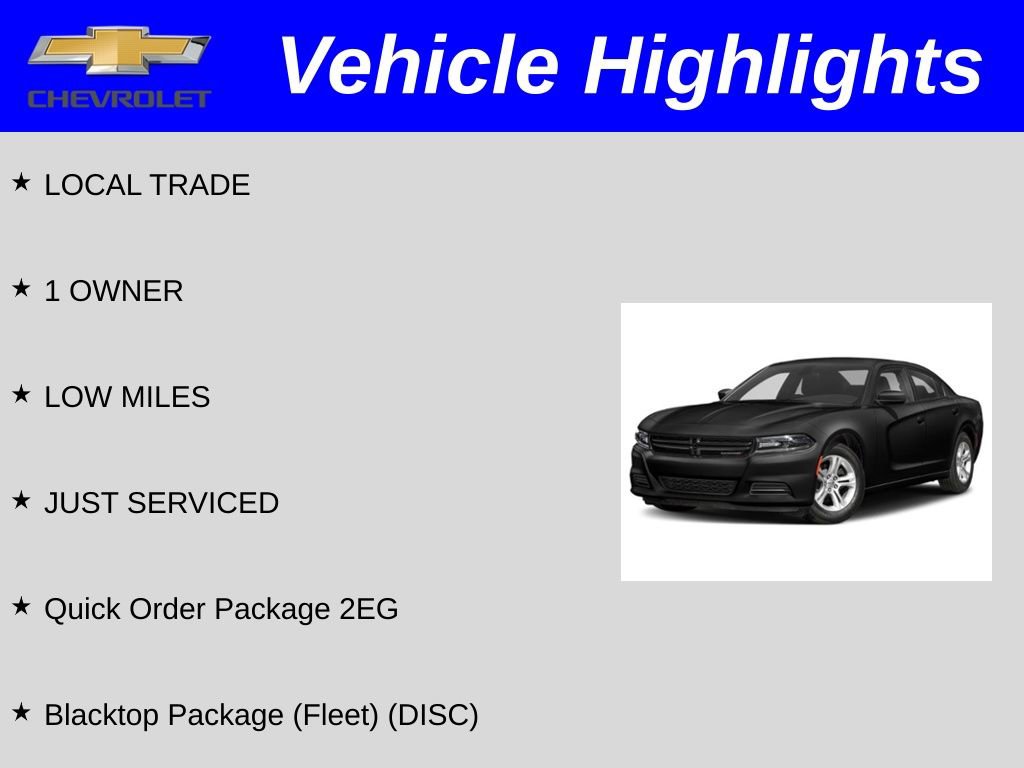 Used 2020 Dodge Charger SXT w/ Blacktop Package image 2