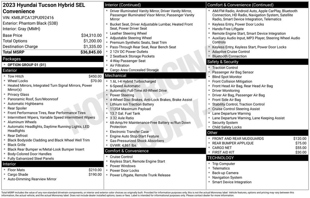 Used 2023 Hyundai Tucson SEL image 5