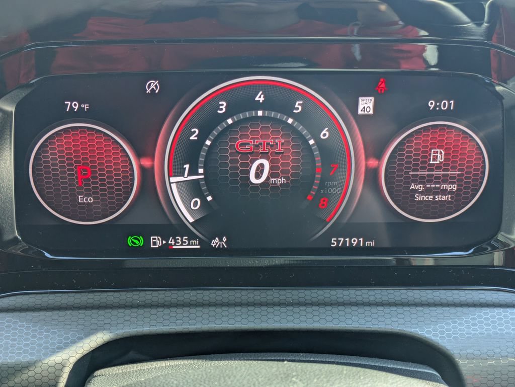 Used 2022 Volkswagen GTI SE w/ Black Wheel Package FWD image 26