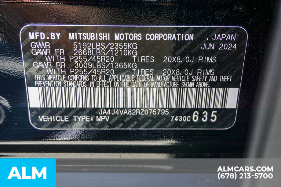 Used 2024 Mitsubishi Outlander SE AWD/4WD image 56