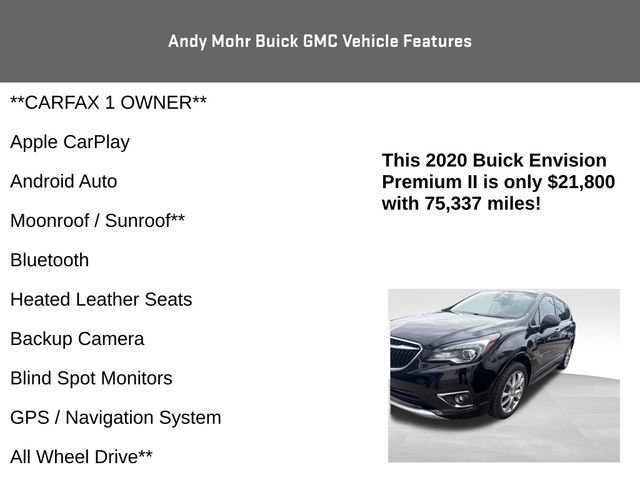 Used 2020 Buick Envision Premium AWD/4WD image 4