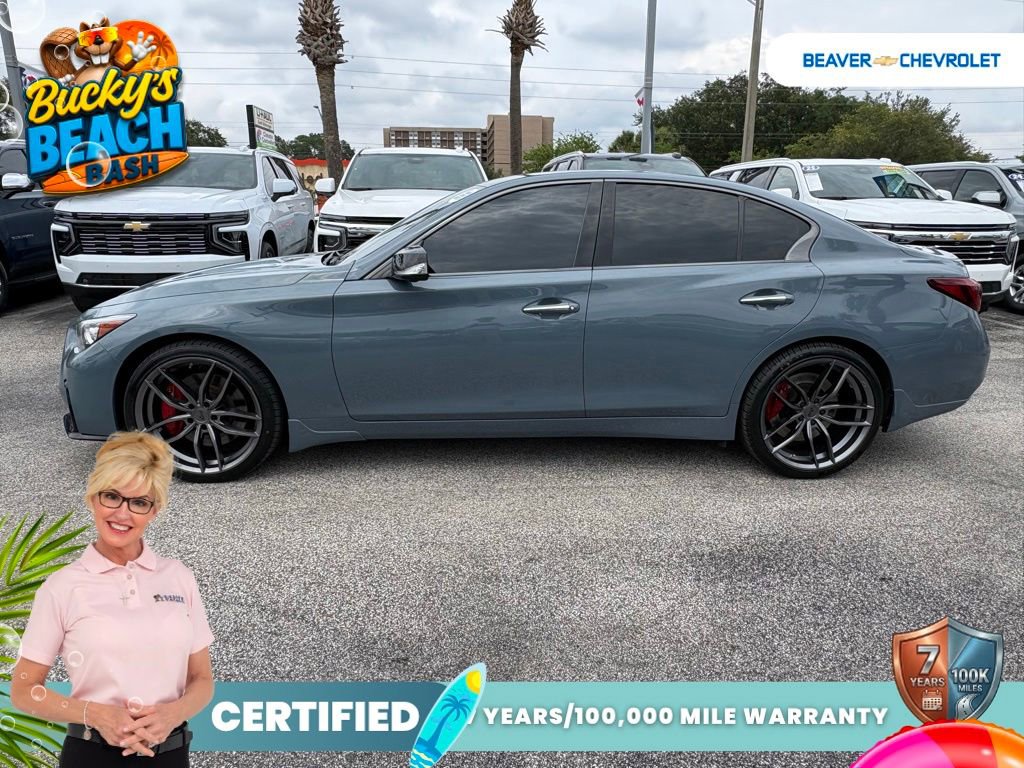 Used 2023 INFINITI Q50 Red Sport 400 AWD/4WD image 4