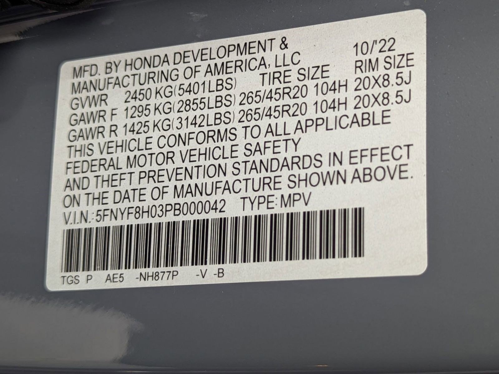 Used 2023 Honda Passport Elite image 19