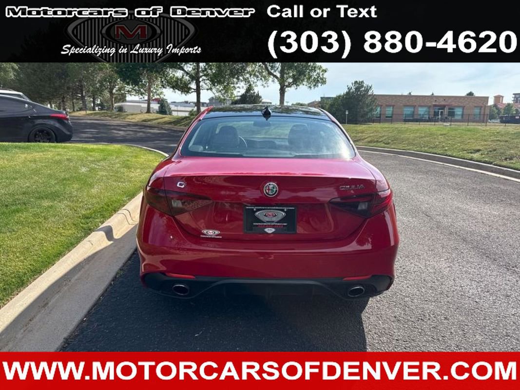 Used 2019 Alfa Romeo Giulia Ti Sport w/ Quick Order Package 22S Sport image 5