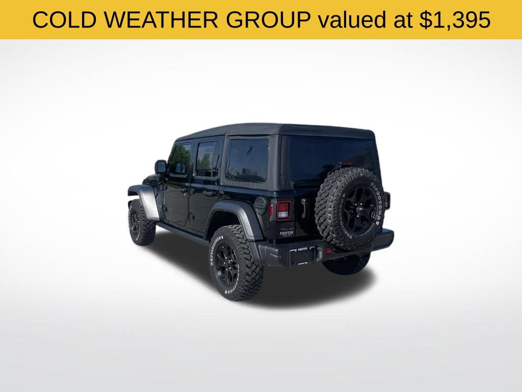 Used 2023 Jeep Wrangler Unlimited w/ Cold Weather Group AWD/4WD image 3