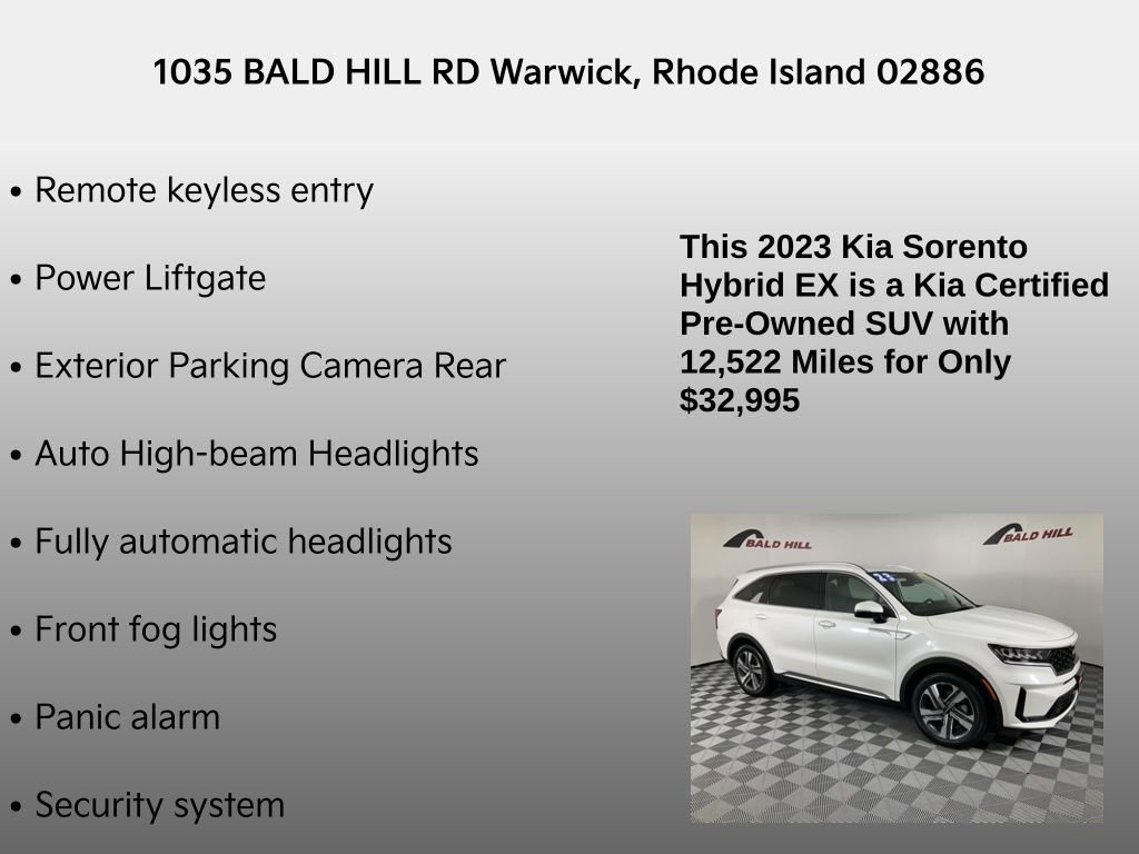 Certified 2023 Kia Sorento EX image 14