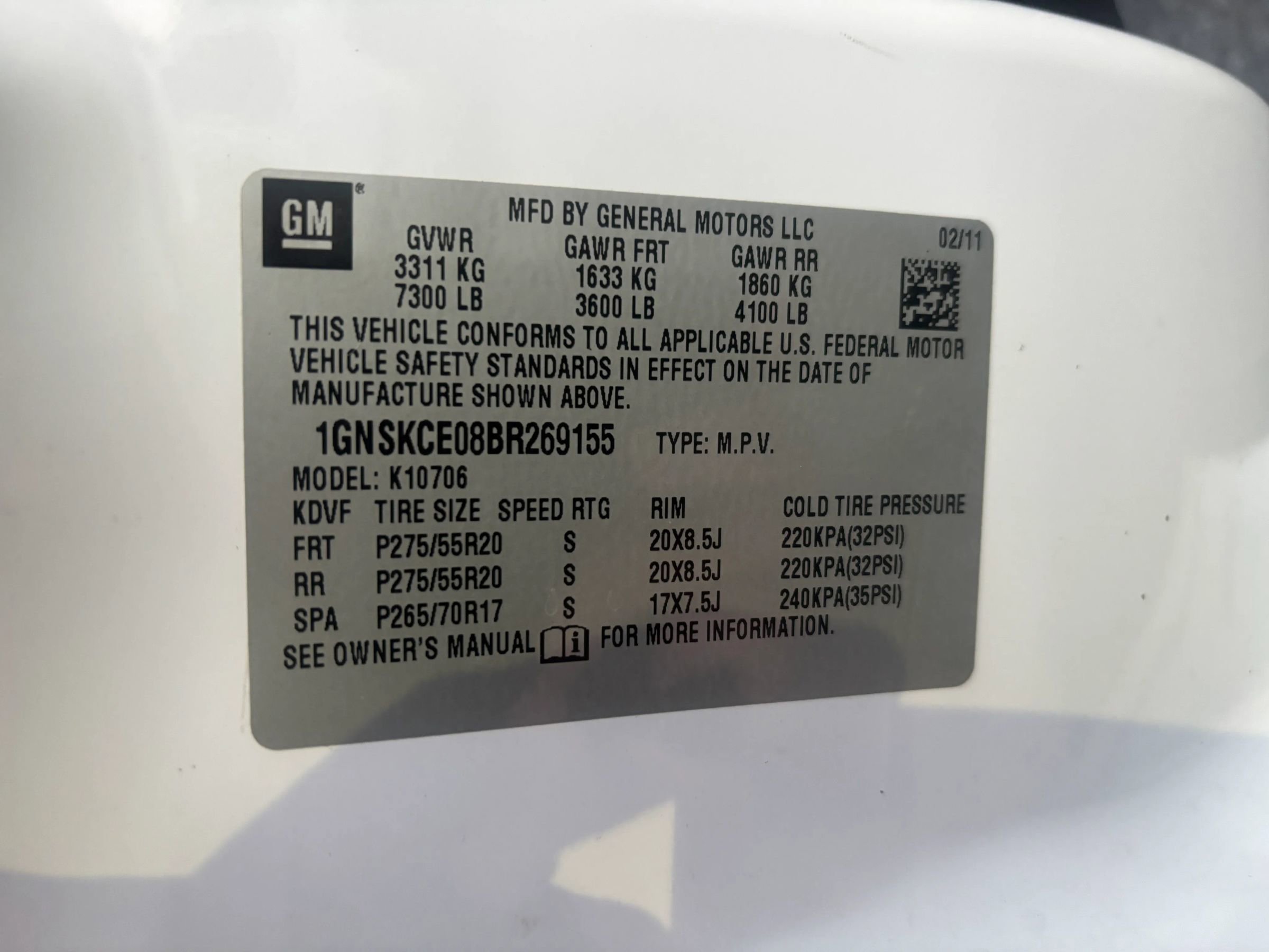 Used 2011 Chevrolet Tahoe LTZ image 16