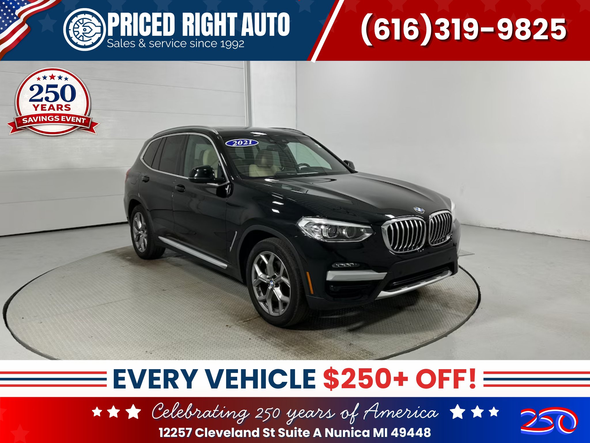Used 2021 BMW X3 xDrive30i w/ Convenience Package