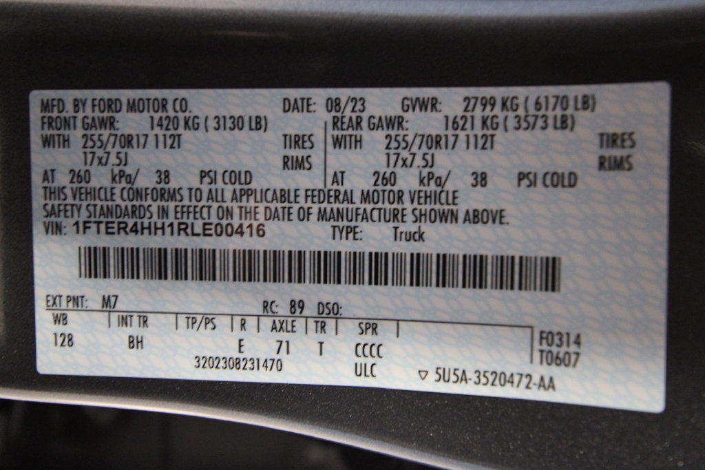 Used 2024 Ford Ranger XLT AWD/4WD image 39