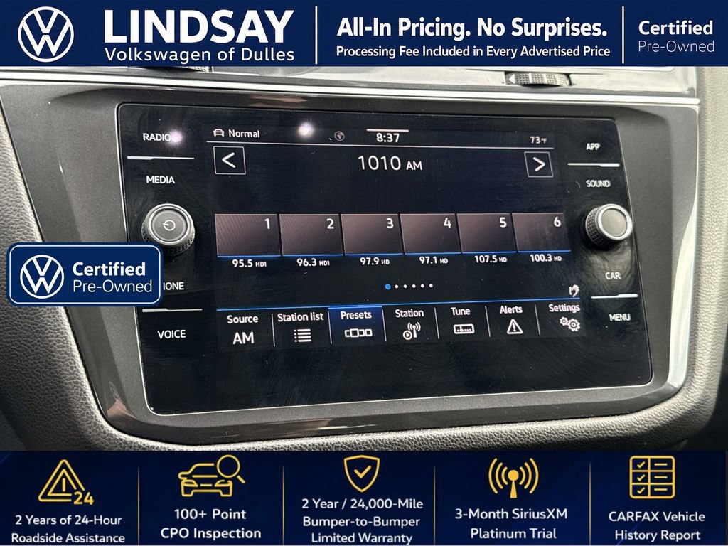 Used 2023 Volkswagen Tiguan SE w/ Panoramic Sunroof Package AWD/4WD image 21