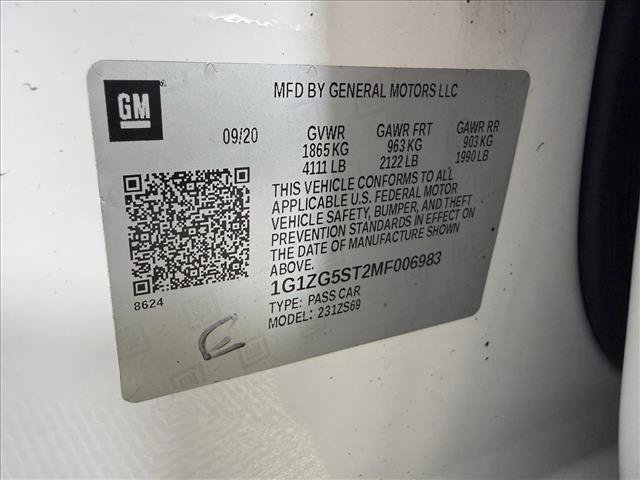 Used 2021 Chevrolet Malibu RS FWD image 10