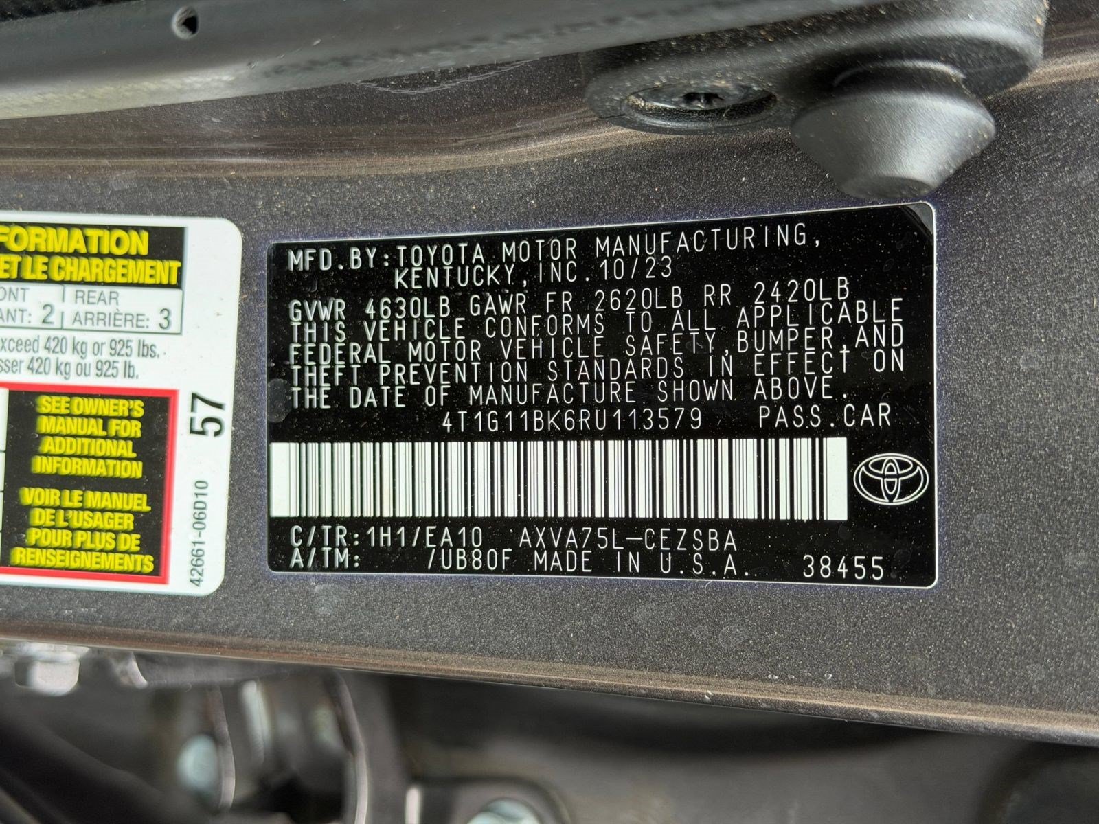 Used 2024 Toyota Camry SE w/ Cold Weather Package AWD/4WD image 23