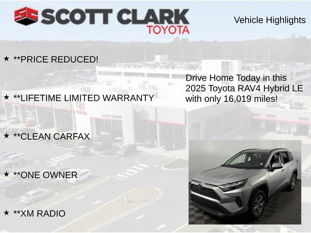 Used 2025 Toyota RAV4 LE AWD/4WD image 12