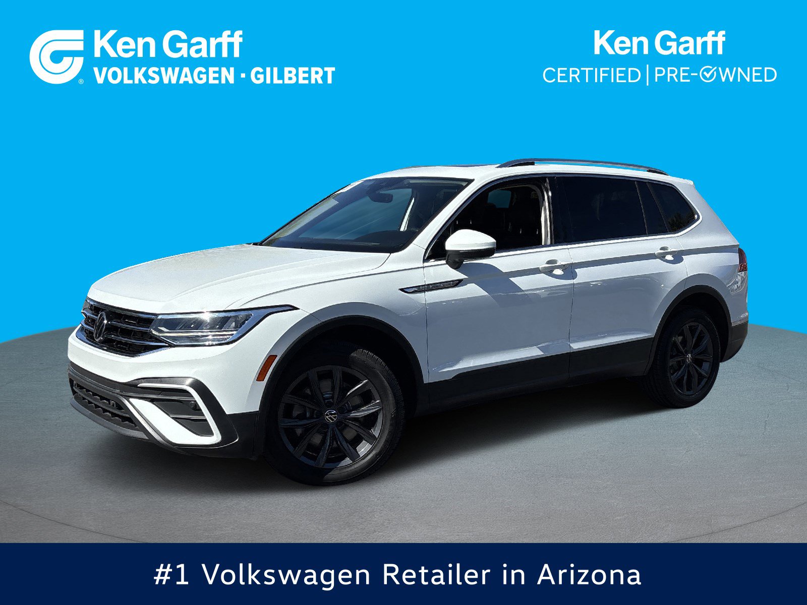 Used 2022 Volkswagen Tiguan SE w/ Panoramic Sunroof Package image 1