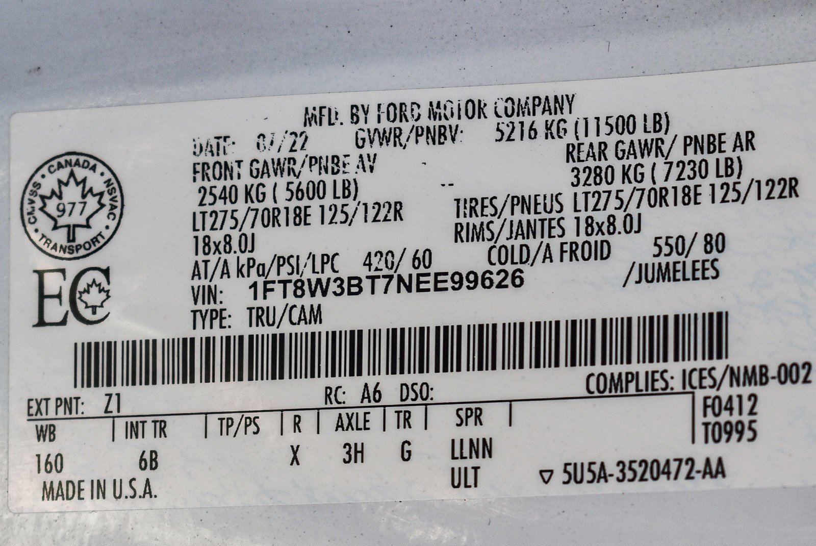 Used 2022 Ford F350 Lariat w/ FX4 Off-Road Package image 26