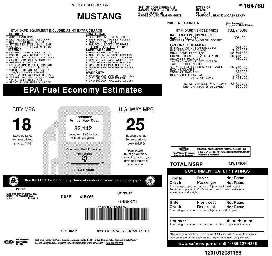 Used 2011 Ford Mustang GT Premium w/ Electronics Pkg RWD image 23