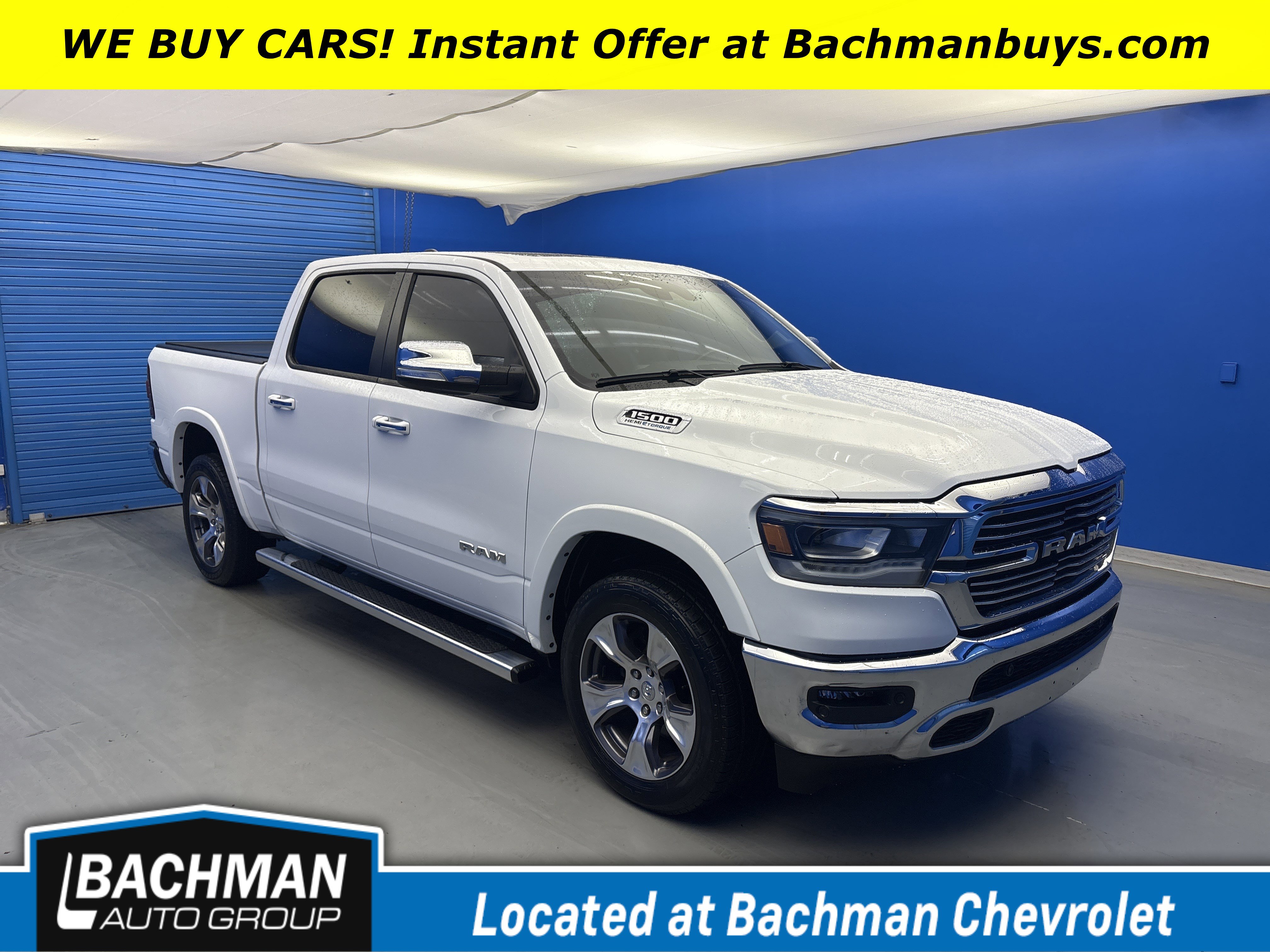 Used 2021 RAM 1500 Laramie AWD/4WD image 1