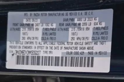 Used 2021 MAZDA CX-30 2.5 Turbo w/ Premium Package image 58