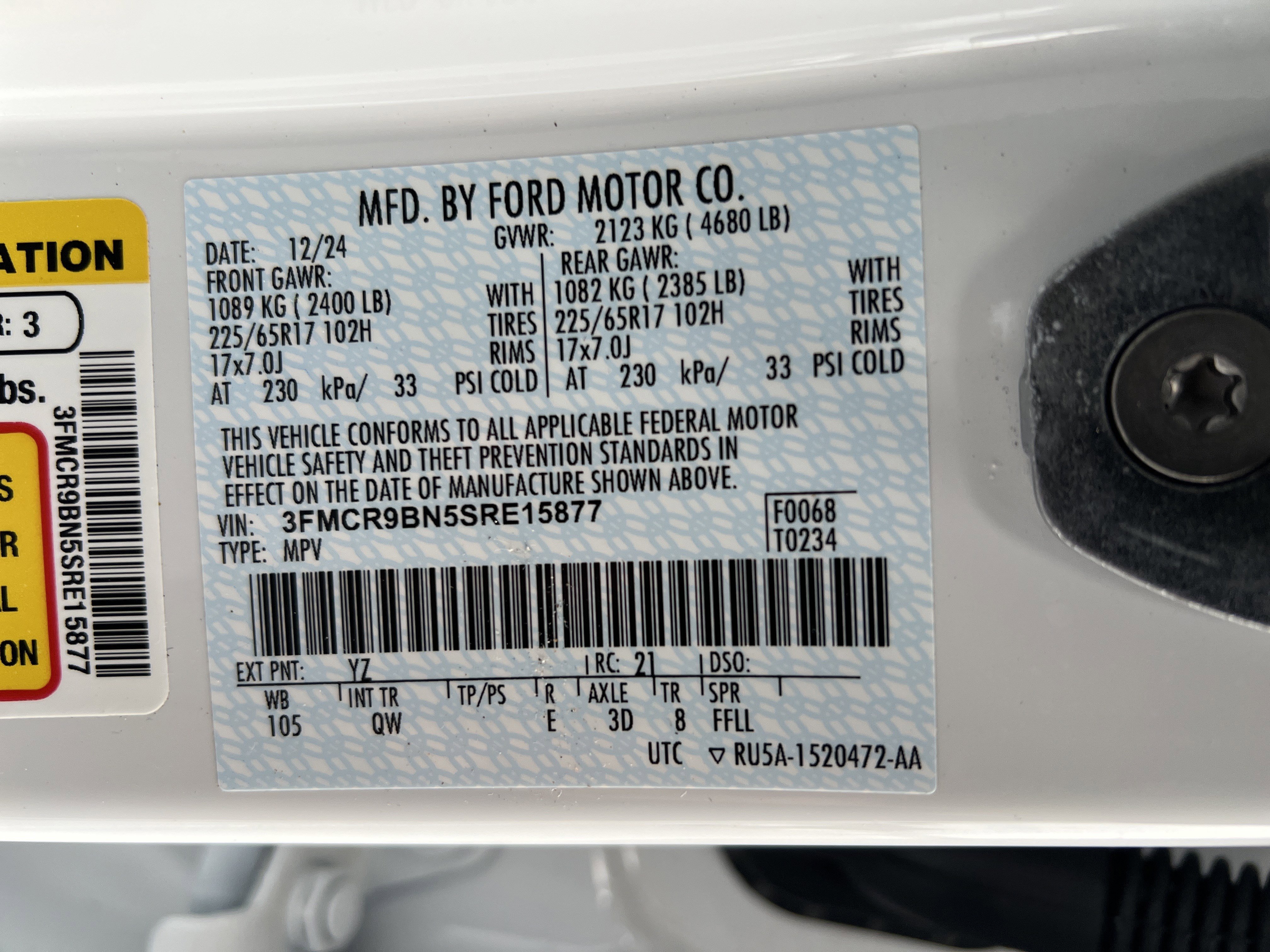 Used 2025 Ford Bronco Sport Big Bend image 35